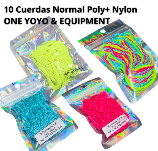 10 Cuerdas Normal Poly+ Nylon ONE YOYO & EQUIPMENT