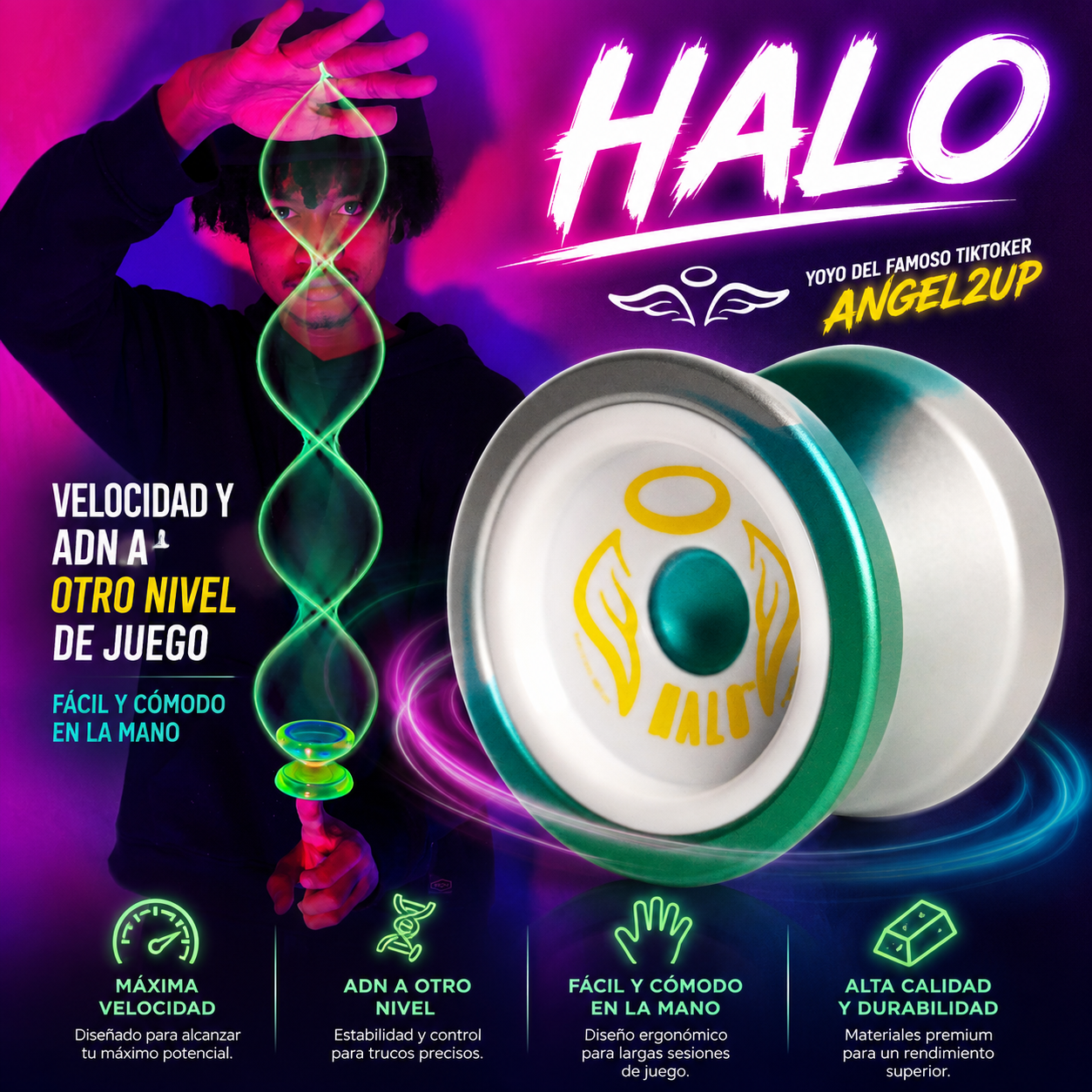 HALO - ANGEL2UP - YOYOFACTORY