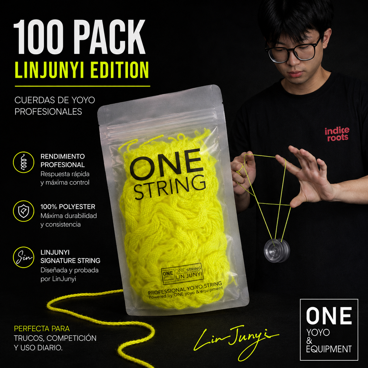 ONE YOYO & EQUIPMENT - LinJunyi - 100 Pack