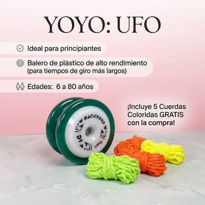 UFO 🛸 - YOYO DE PRINCIPIANTES - 5 Cuerdas gratis