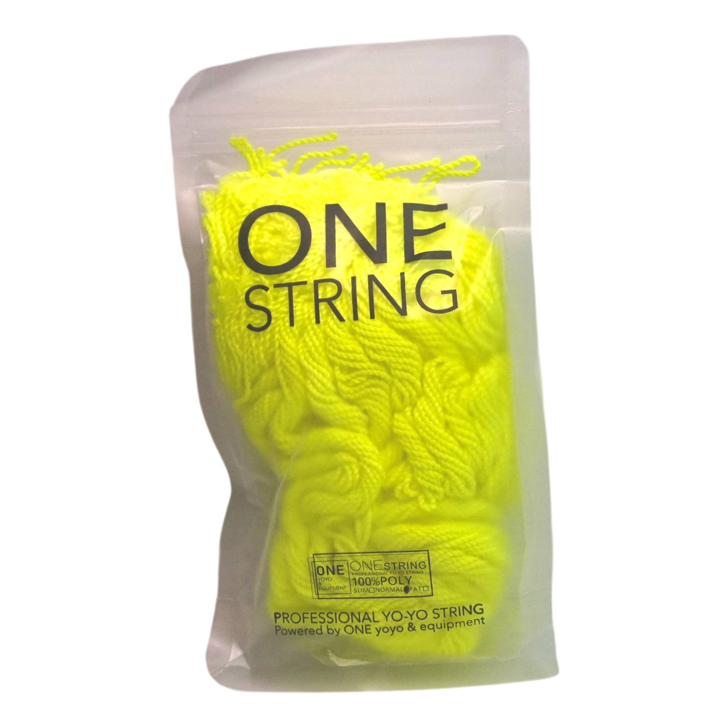 ONE YOYO & EQUIPMENT 100 Pack FAT 100% Polyester Cuerdas de yoyo