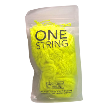 ONE YOYO & EQUIPMENT 100 Pack FAT 100% Polyester Cuerdas de yoyo