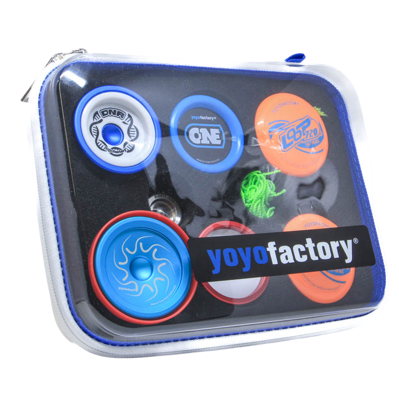 Maleta Traparente de 6 yoyos - yoyofactory