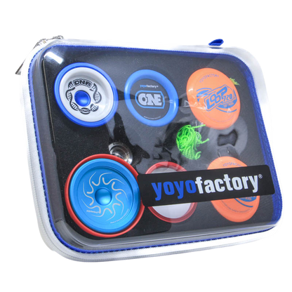 Maleta Traparente de 6 yoyos - yoyofactory